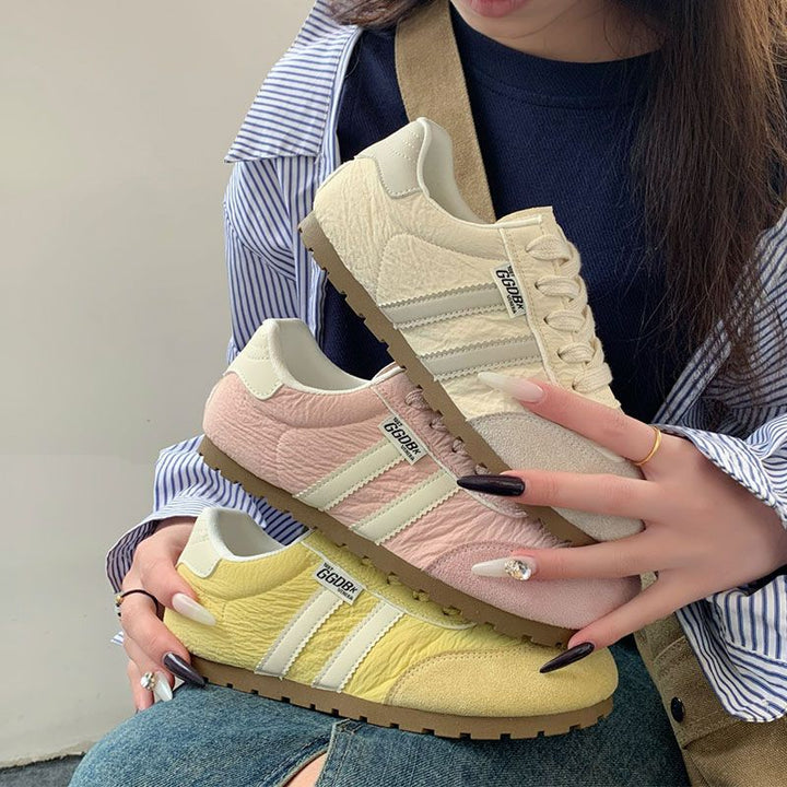 Damen Sportliche Sneaker aus hochwertigem Wildleder mit stabiler Sohle Echo Archiv