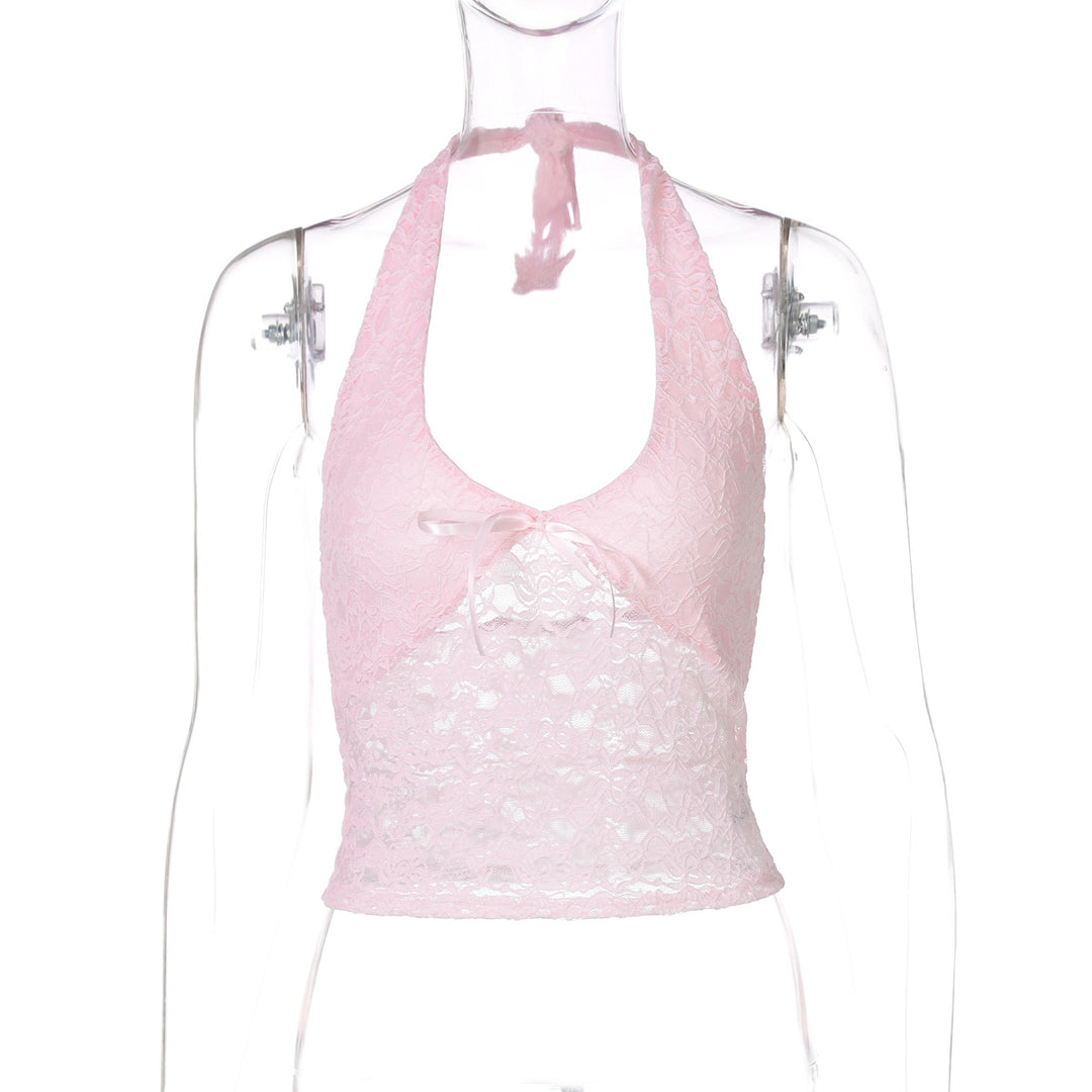 Damen Haltertop aus feiner Spitze Echo Archiv