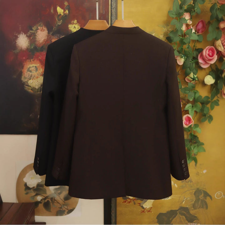 Damen Elegantes Blazer-Set mit schickem Schnitt Echoarchiv