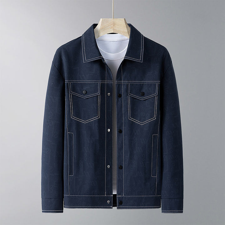 Herren Modische Überziehjacke Echo Archiv