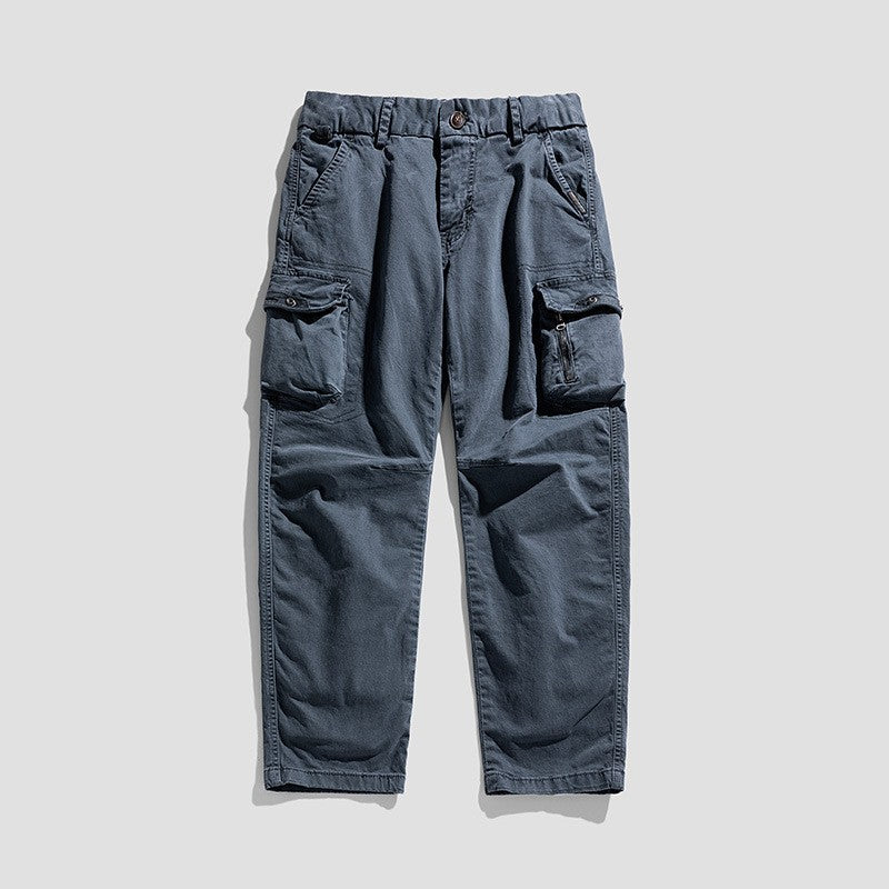Herren Robuste Utility-Cargohose mit Mehrfachtaschen und verstärkten Kniepartien Echo Archiv