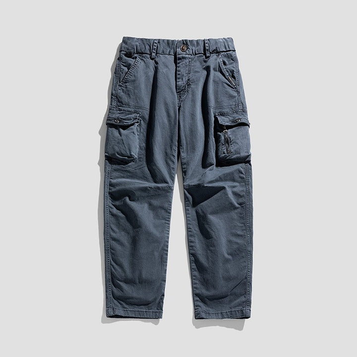 Herren Robuste Utility-Cargohose mit Mehrfachtaschen und verstärkten Kniepartien Echo Archiv