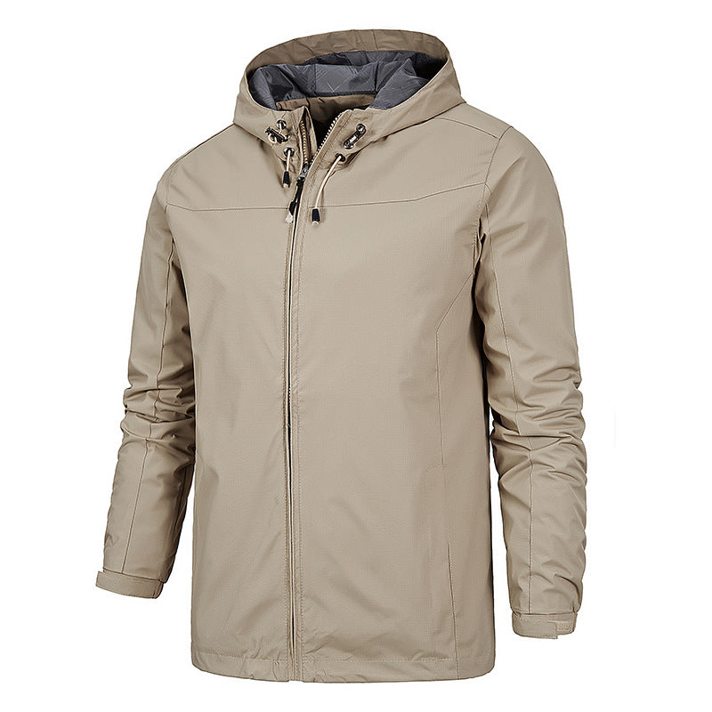 Herren Freizeitjacke mit verstellbarer Kapuze Echo Archive 1787797384