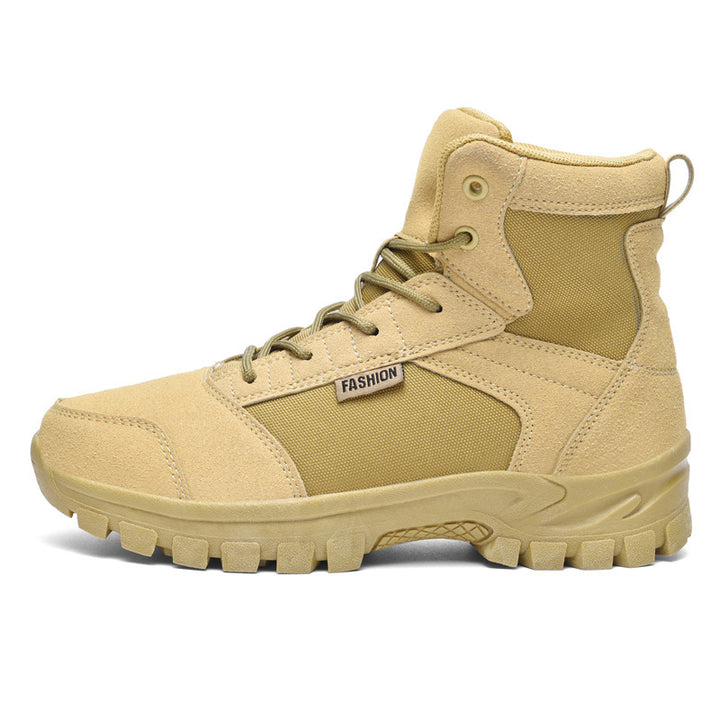 Damen Modische knöchelhohe Einsatz‑Stiefelette im Tactical‑Look mit griffiger Leichtprofilsohle Echo Archiv