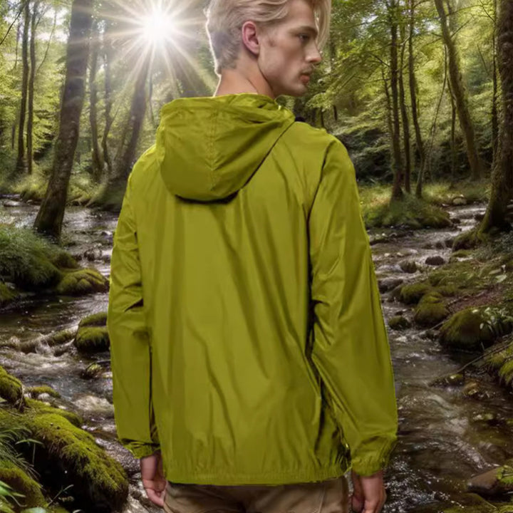 Herren winddichte Outdoor-Jacke Echoarchiv