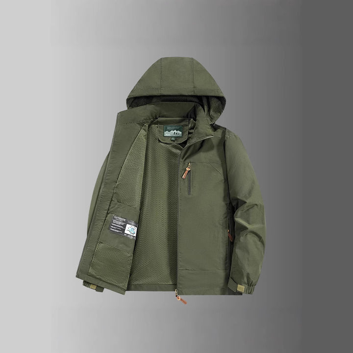 Herren technische Outdoorjacke Echo Archiv