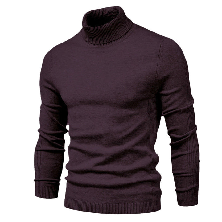 Herren Hochwertiger Rollkragenpullover Echoarchiv