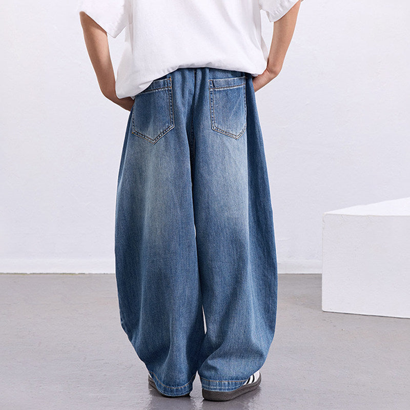Jungen weit geschnittene Denim-Hose Echo Archiv