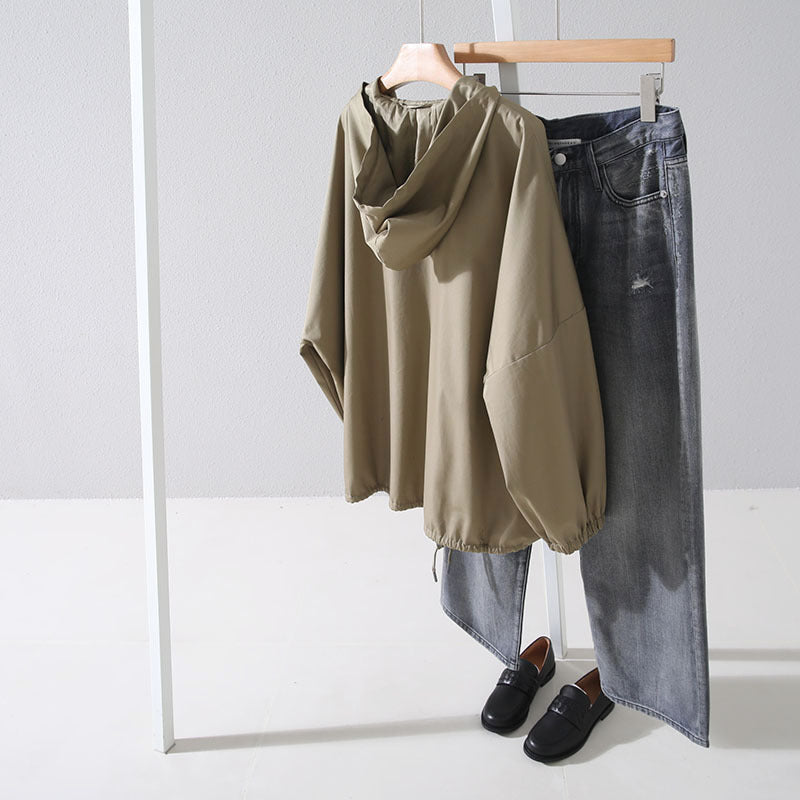 Damen Modische und lässige Übergangsjacke Echoarchiv