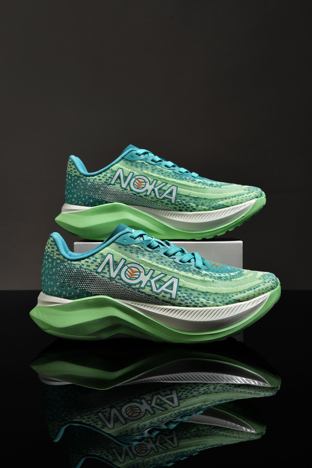 Unisex leichte Straßenlauf-Sneaker mit hochdynamischer Rebound-Zwischensohle und atmungsaktivem Strickoberteil – Norré