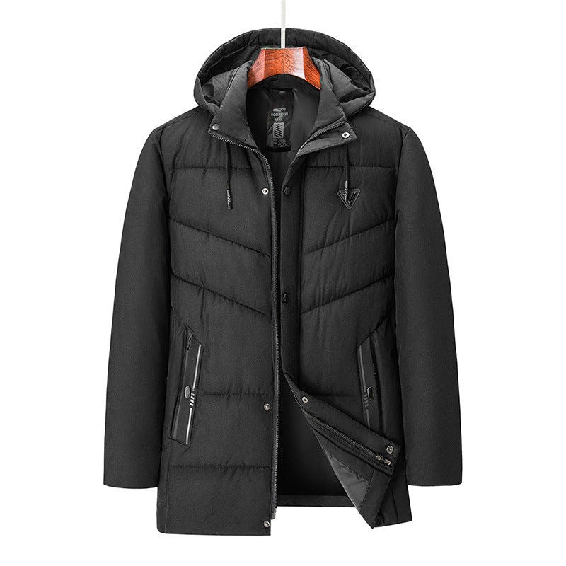 Herren Multifunktionale Steppjacke mit Kapuze Echo Archiv