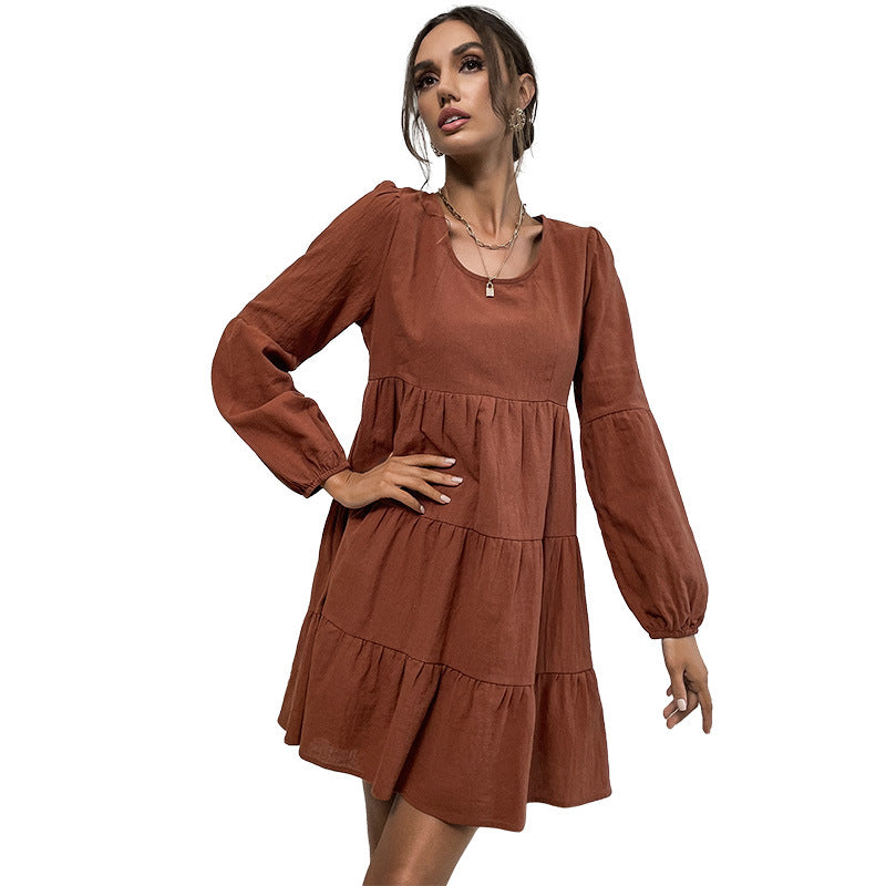 Damen Verspieltes Schichtenkleid Echo Archiv