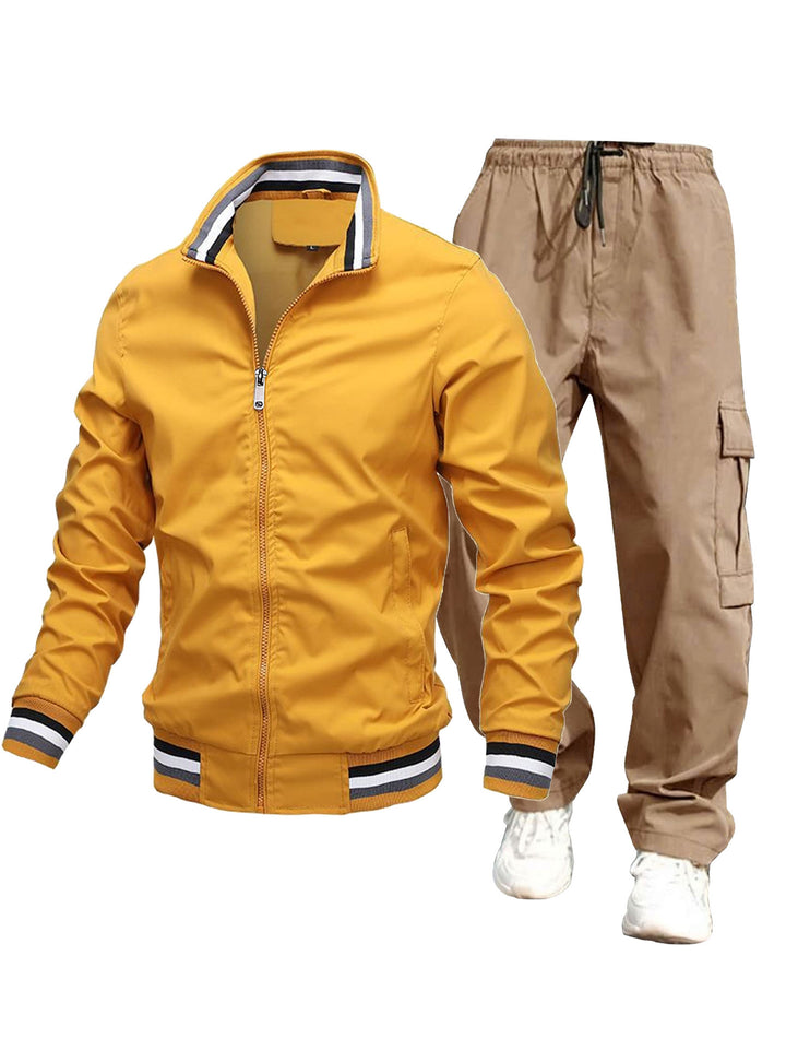 Herren Sportliche Jacke und Cargo-Hosen Echo Archiv