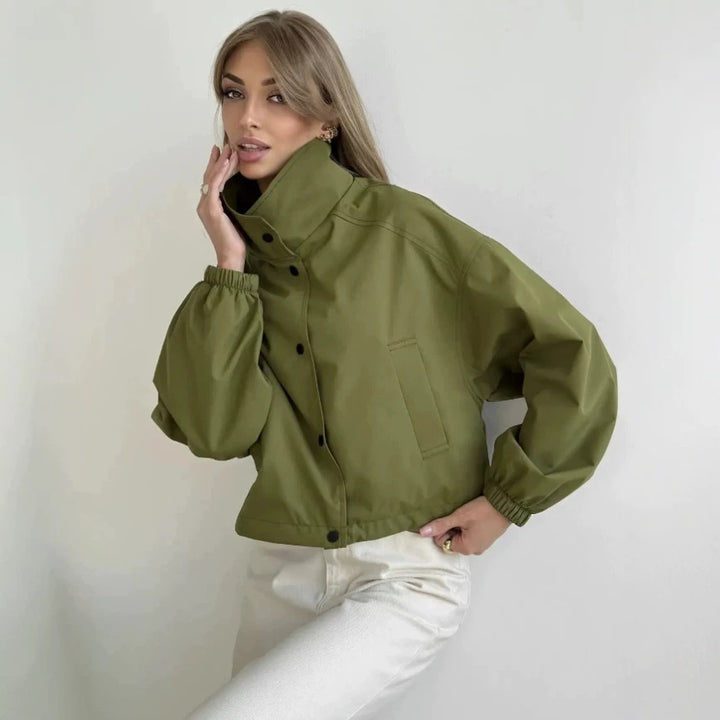 Damen Modische Oversized Jacke – Célinea