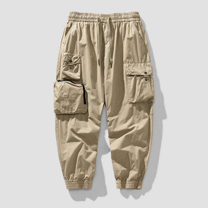 Herren Cargo-Joggerhose mit elastischem Bund, multifunktionalen Cargotaschen und abnehmbarer Packtasche Echo Archiv