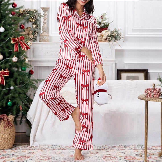 Damen Pyjama mit festlichem Design Echo Archiv