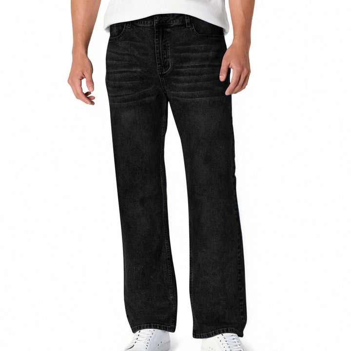 Herren lässige Bootcut Jeans mit modernen Waschungen Echo Archiv
