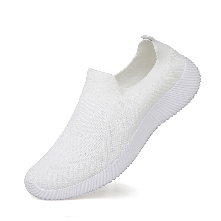Unisex nan ultraleichter Schlupfschuh aus Feinstrick mit anatomischem Komfortfußbett und gerippter Flexlaufsohle Echo Archiv