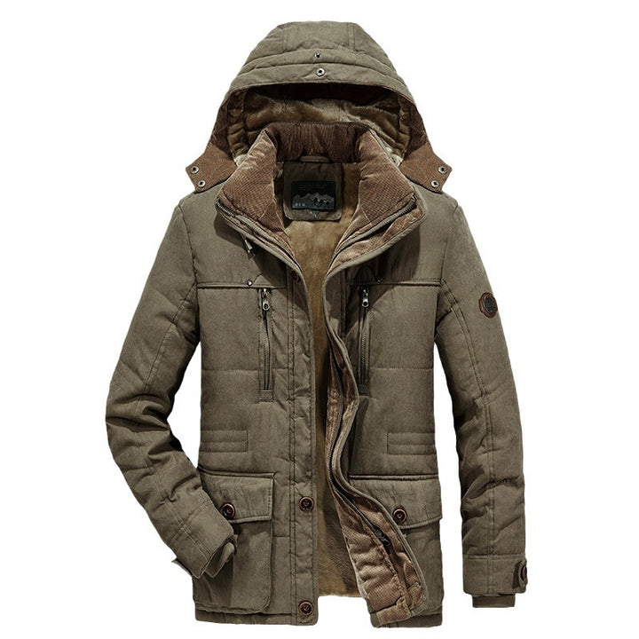 Herren Robuste und bequeme Winterjacke Echo Archiv