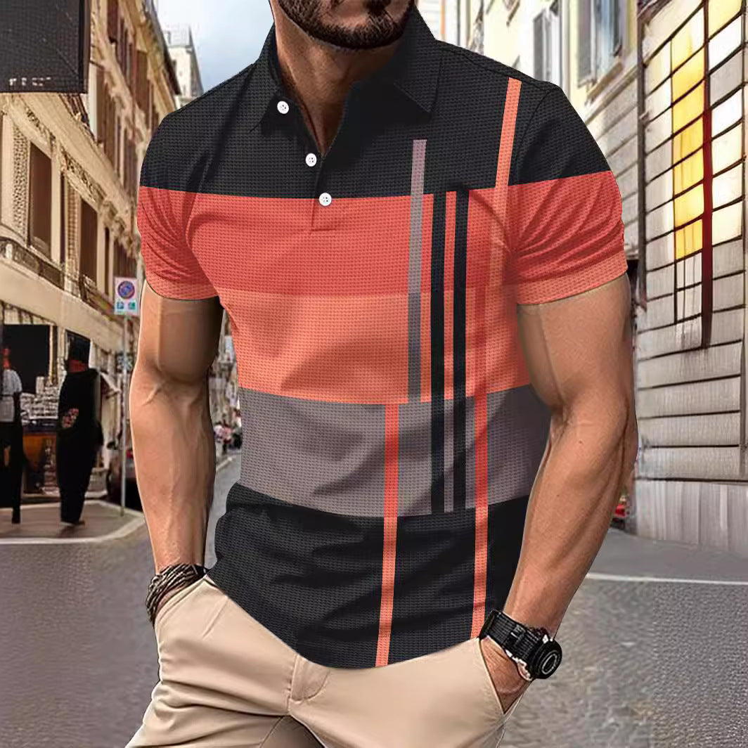Herren Sportliches Piqué-Poloshirt Echoarchiv