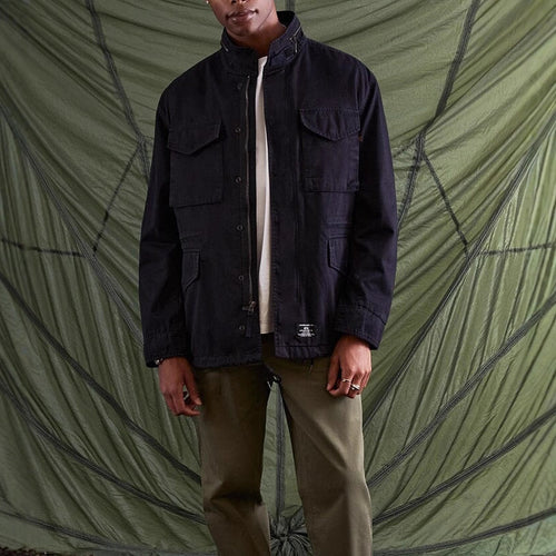 Herren funktionale Utility-Jacke mit mehreren Taschen und modernem Schnitt Echoarchiv