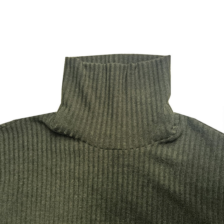 Herren Rollkragenpullover im strukturierten Design Echoarchiv