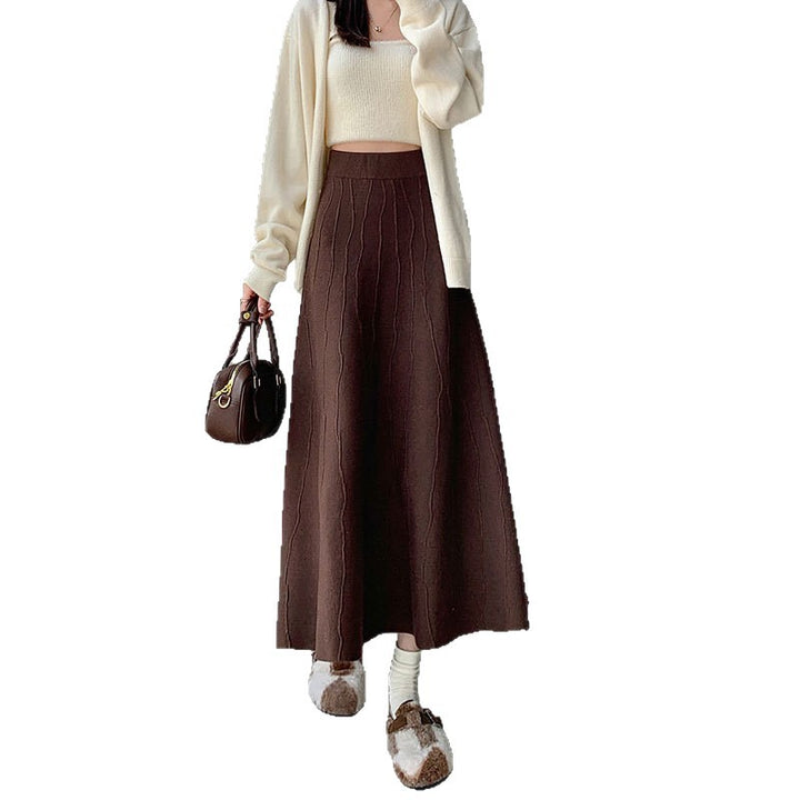 Damen Eleganter und fließender Maxirock Echo Archiv 1787632125