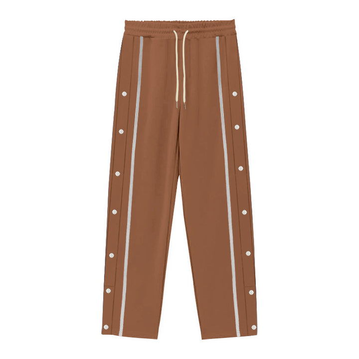 Herren Sportliche Snap-Off Jogginghose mit elastischem Bund Echoarchiv