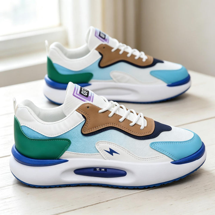 Herren Sportliche Sneakers mit Dämpfungssystem Echoarchiv 1788175357