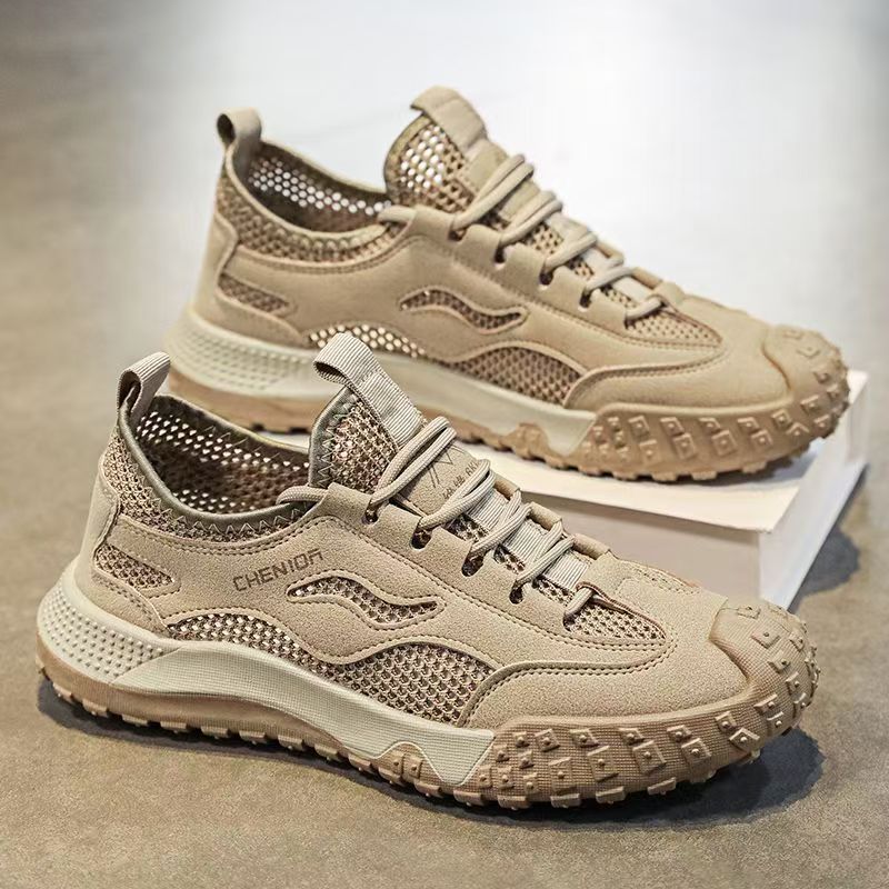 Damen Sportliche Trail-Sneakers mit rutschfester Sohle und atmungsaktiver Mesh-Konstruktion Echo Archiv