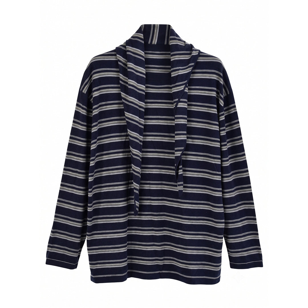 Damen Lässige Streifenjacke Echo Archiv