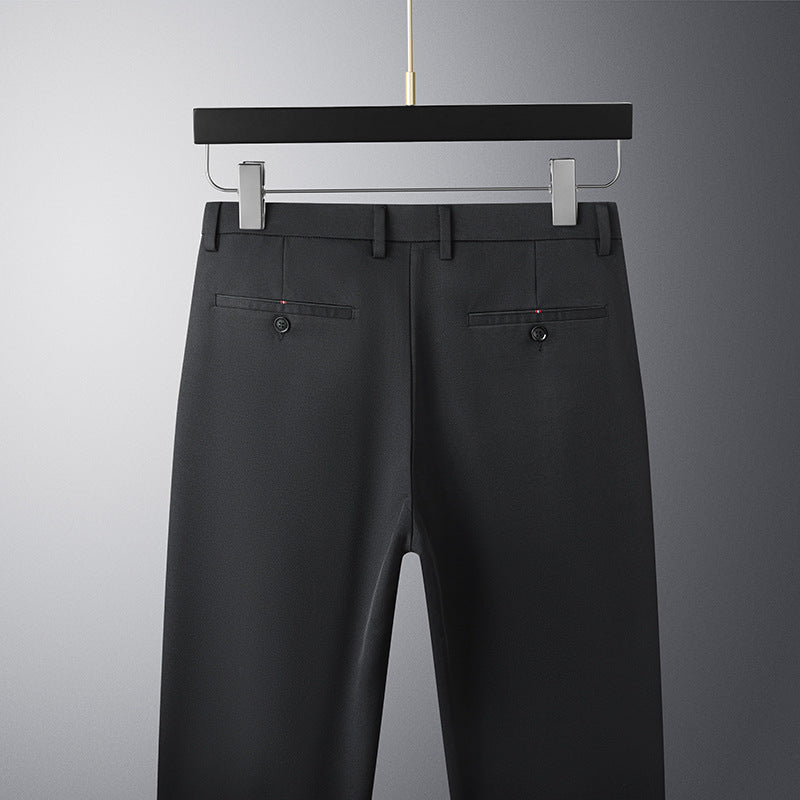 Herren elegante Business-Hose mit perfektem Sitz und komfortablem Gummizug Echoarchiv