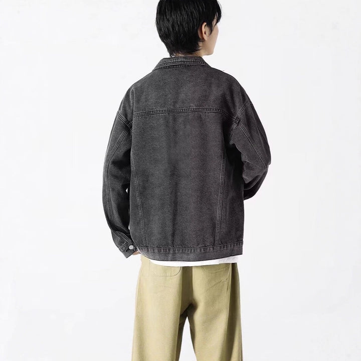 Herren Lässige Jeansjacke Echoarchiv