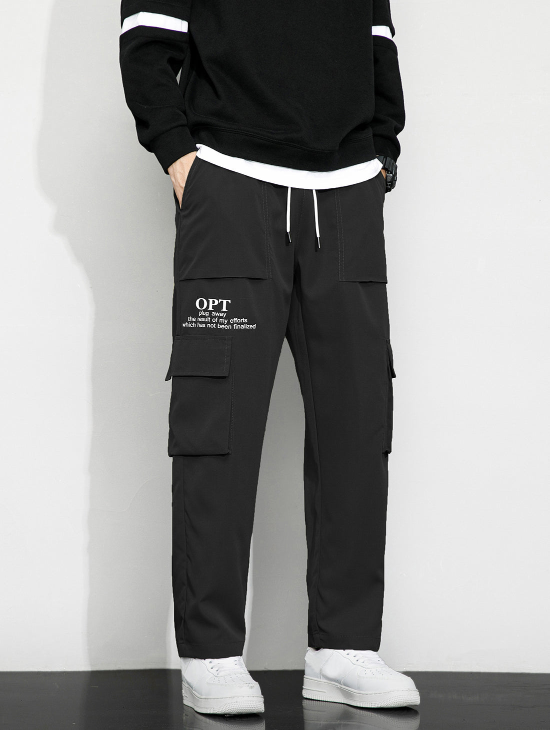 Herren Cargo-Hose mit praktischen Taschen und elastischem Bund Echo Archiv