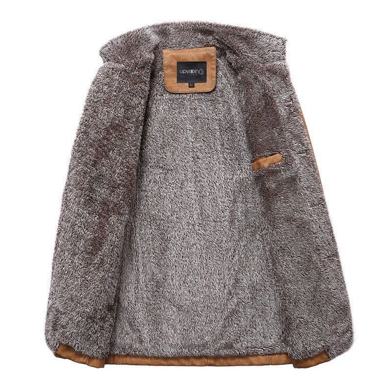 Herren modische Winterjacke mit kuscheligem Innenfutter Echoarchiv