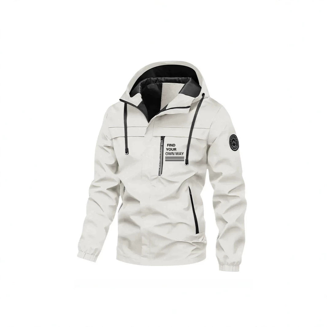 Herren Funktionsjacke mit hohem Kragen Echo Archiv