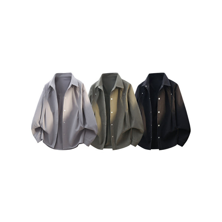 Herren Lässige Overshirtjacke Echo Archiv