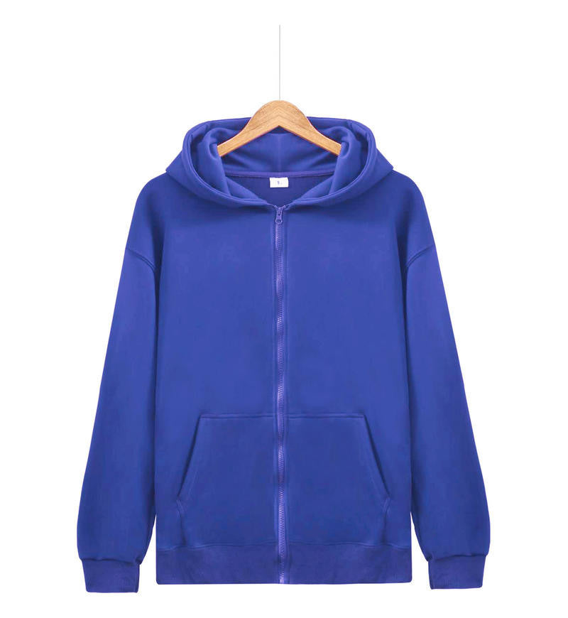 Unisex nan leichter Reißverschluss-Hoodie mit innen angerautem French-Terry, flachen Nähten und Kängurutaschen Echo Archiv