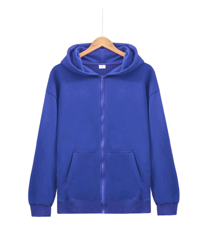Unisex nan leichter Reißverschluss-Hoodie mit innen angerautem French-Terry, flachen Nähten und Kängurutaschen Echo Archiv