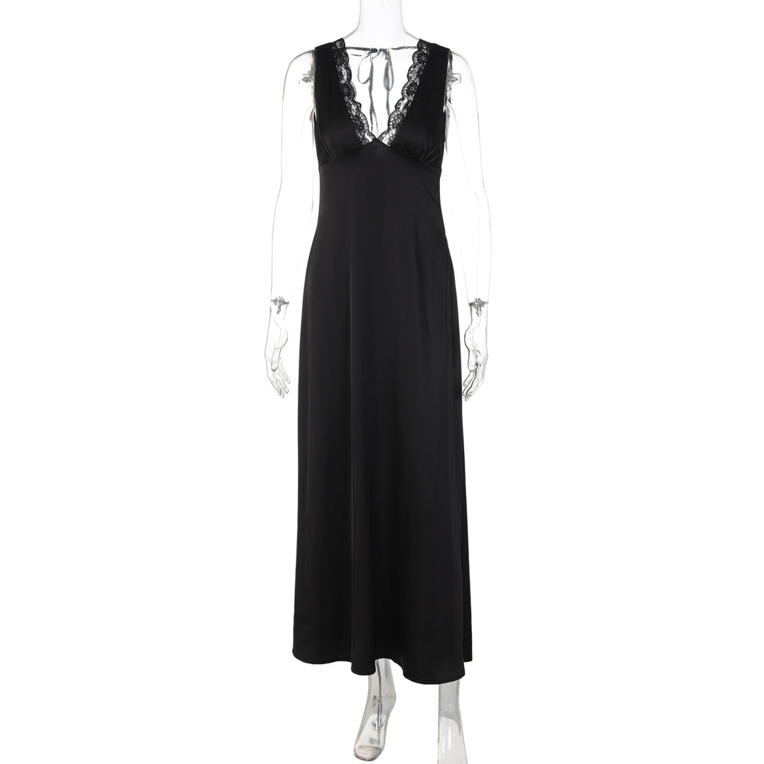 Damen Elegantes Nachthemd mit Spitzendetails Echo Archiv