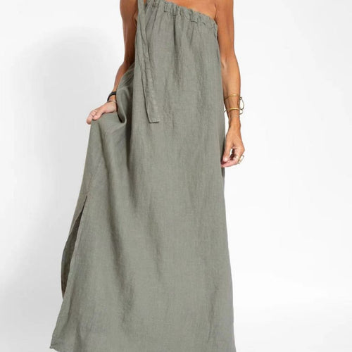 Damen Maxikleid mit asymmetrischem Träger Echo Archiv