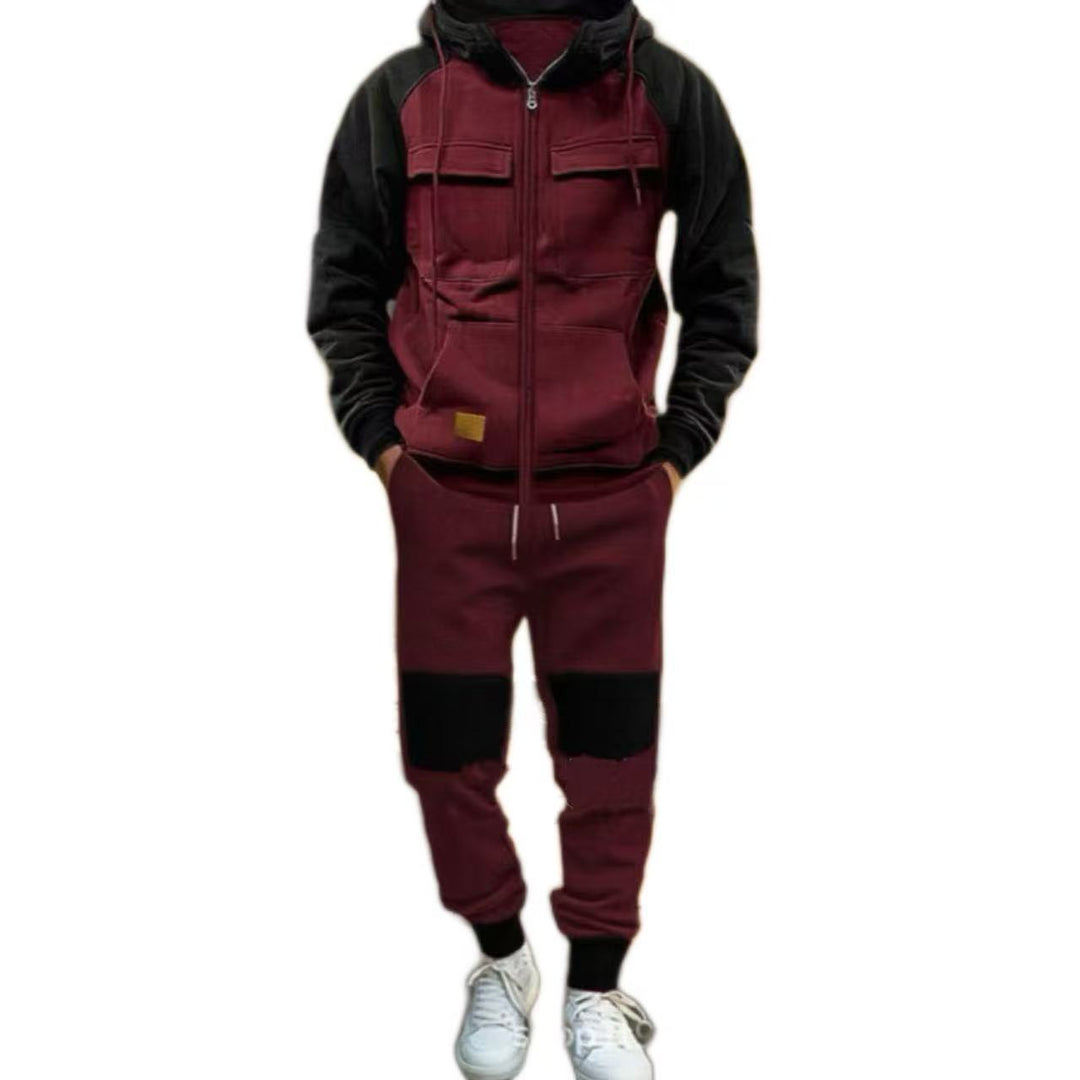Herren funktionaler Freizeitanzug mit praktischen Taschen Echoarchiv