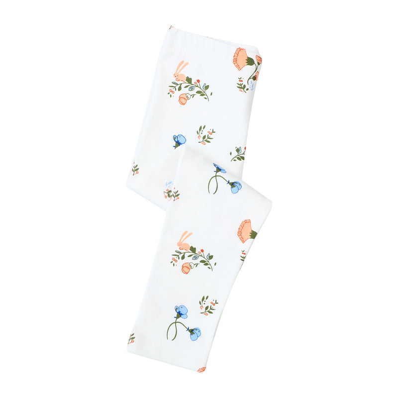 Mädchen Leggings mit floralem Muster Echo Archiv