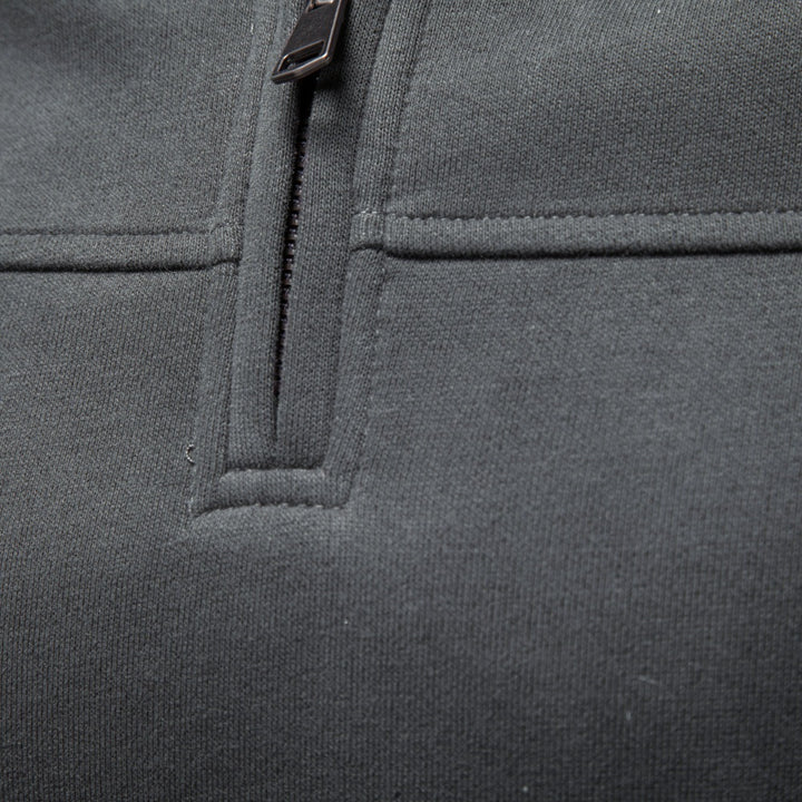 Herren Hochkragen-Sweatshirt mit Halbreißverschluss und Thermofleece-Innenfutter Echoarchiv