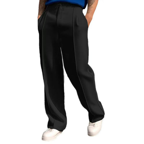 Herren Sportliche Relaxed Fit Jogginghose mit elastischem Bund und Seitentaschen Echoarchiv