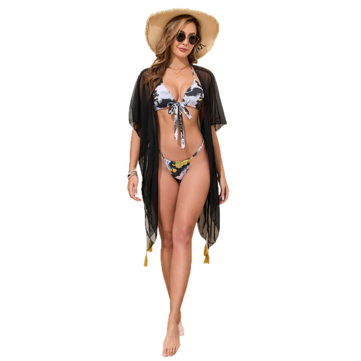 Damen Bikini-Set mit stylischem Überwurf Echo Archiv