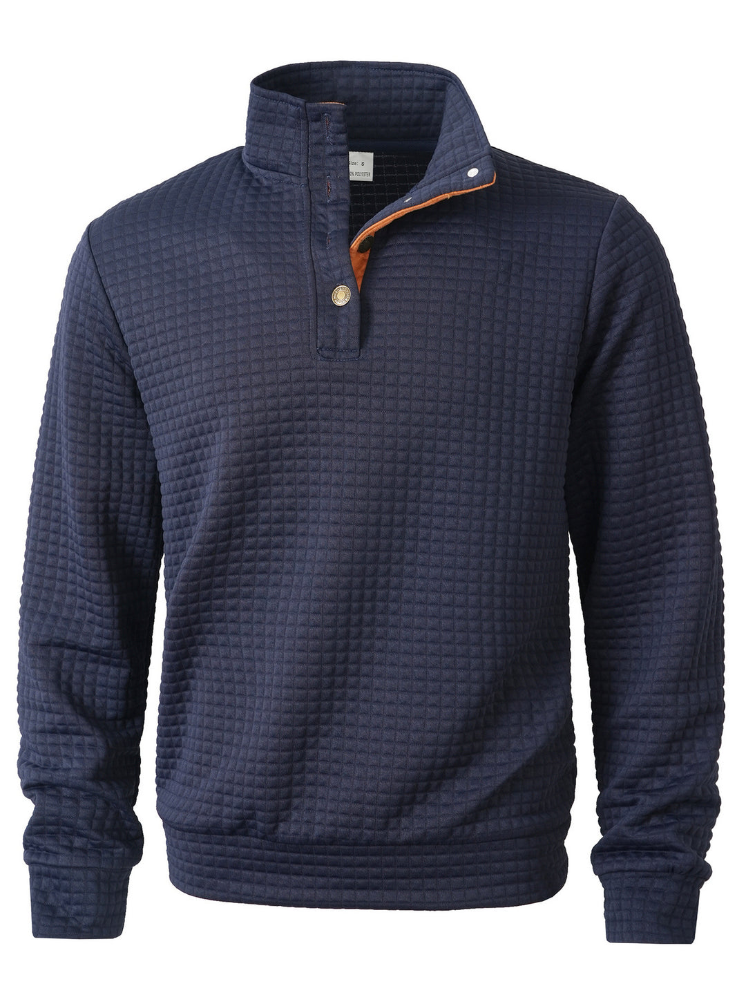 Herren stylischer Pullover mit modischem Stehkragen Echoarchiv