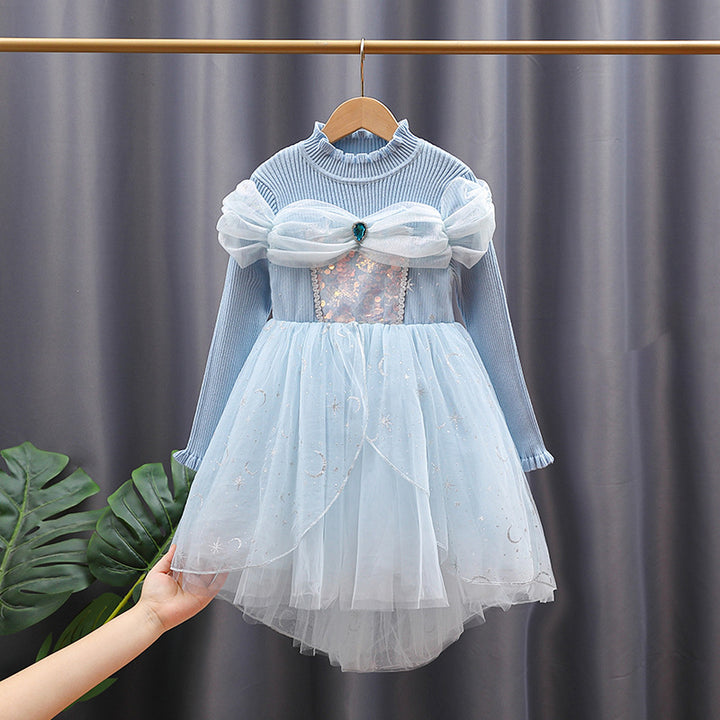 Mädchen Prinzessinnenkleid mit Tüllrock und funkelnden Details Echo Archiv