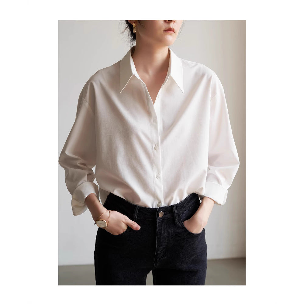 Damen Schicke und lässige Bluse mit oversized Schnitt Echoarchiv