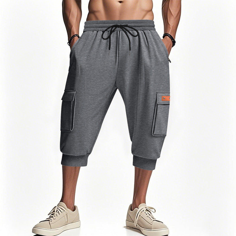 Herren Cargo-Sweatpants mit praktischen Taschen und elastischem Bund Echoarchiv